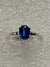 Gem-Cut Kyanite Sterling Silver Ring