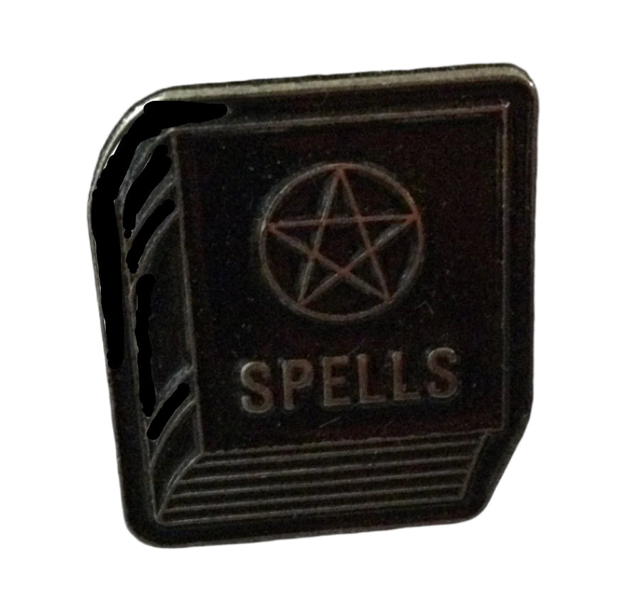 Book of Spells Enamel Pin