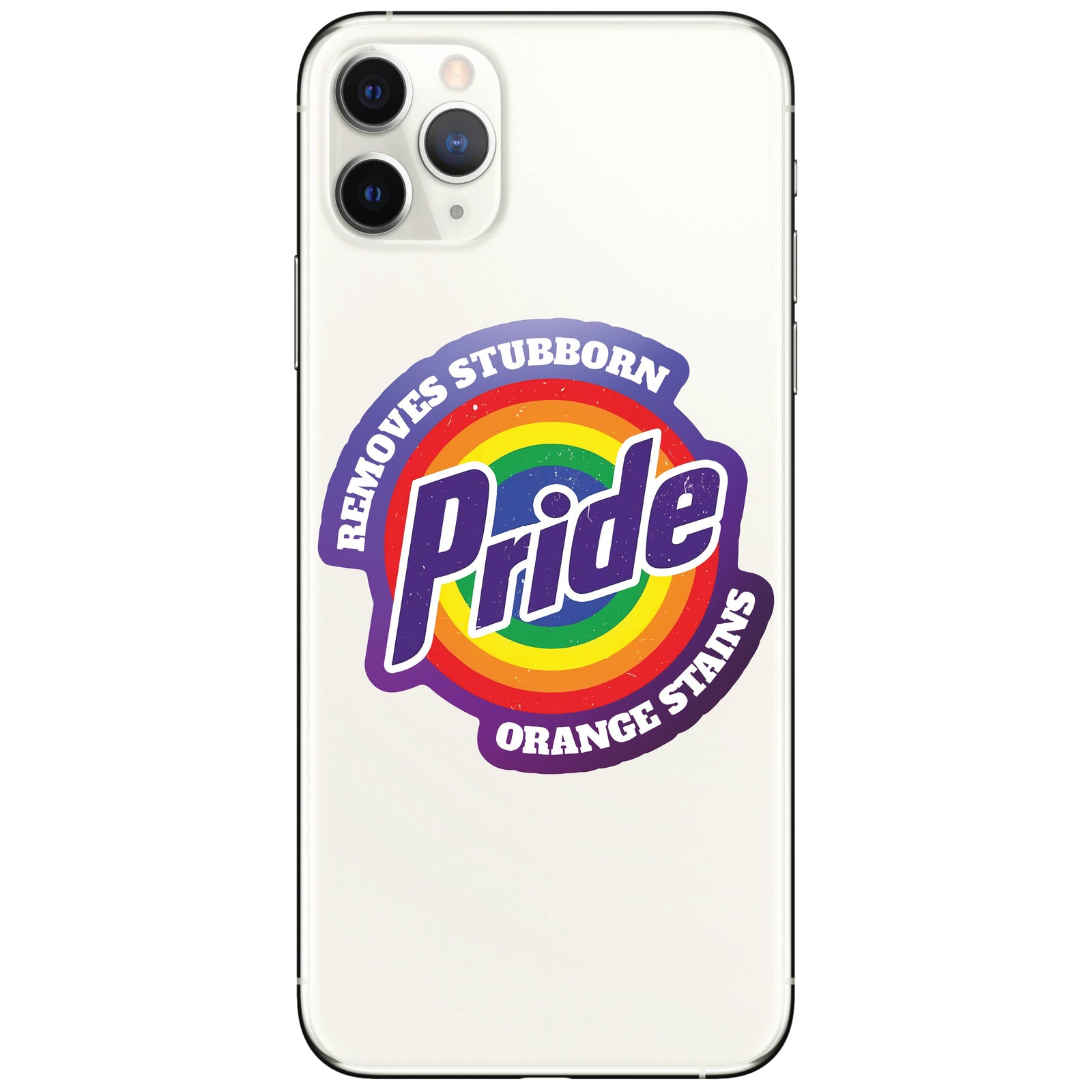 Pride Politics LGBTQ+ Ally Funny High Quality Vinyl Sticker