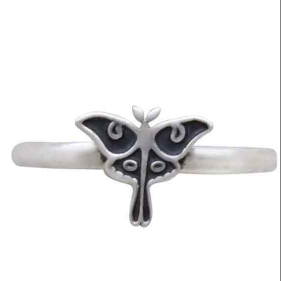 Little Luna Moth Ring