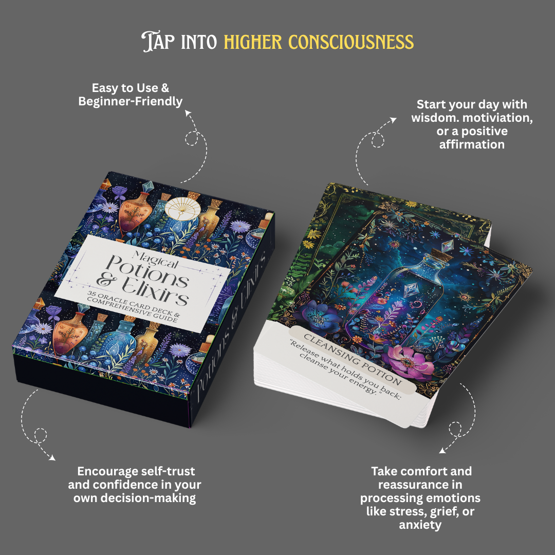 Magical Potions & Elixirs Oracle Card Deck