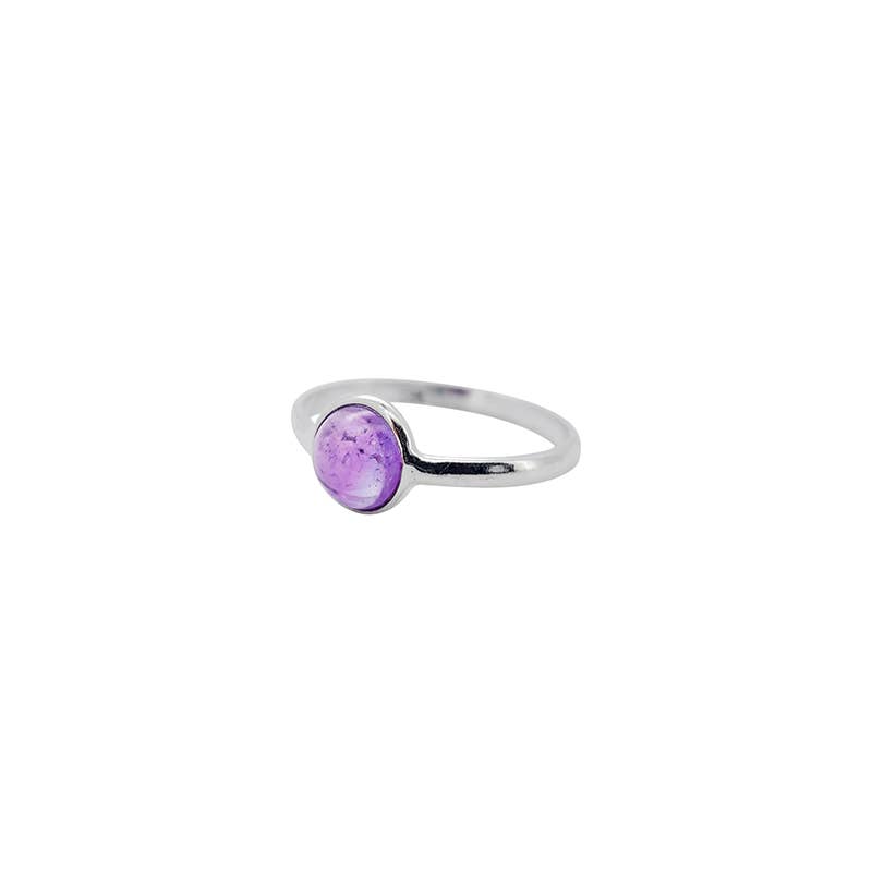 Amethyst Sterling Silver Ring