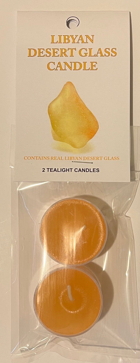 Libyan Desert Glass Tea Lights