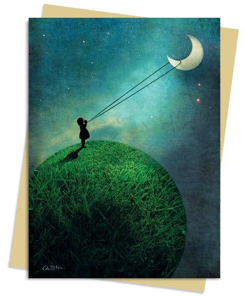 Catrin Weiz-Stein: Chasing The Moon Greeting Card