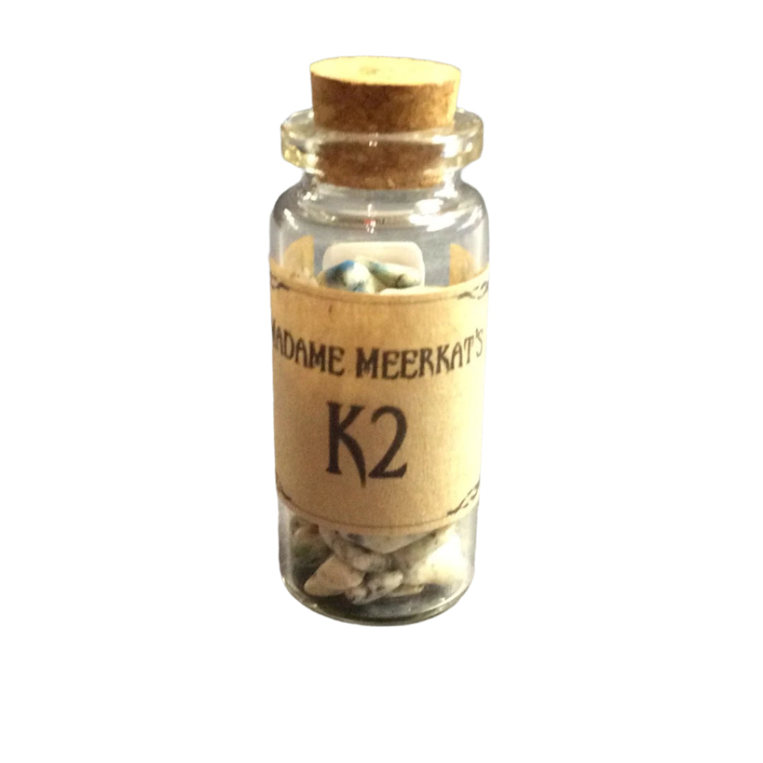 K2 Crystal Chips in Bottle