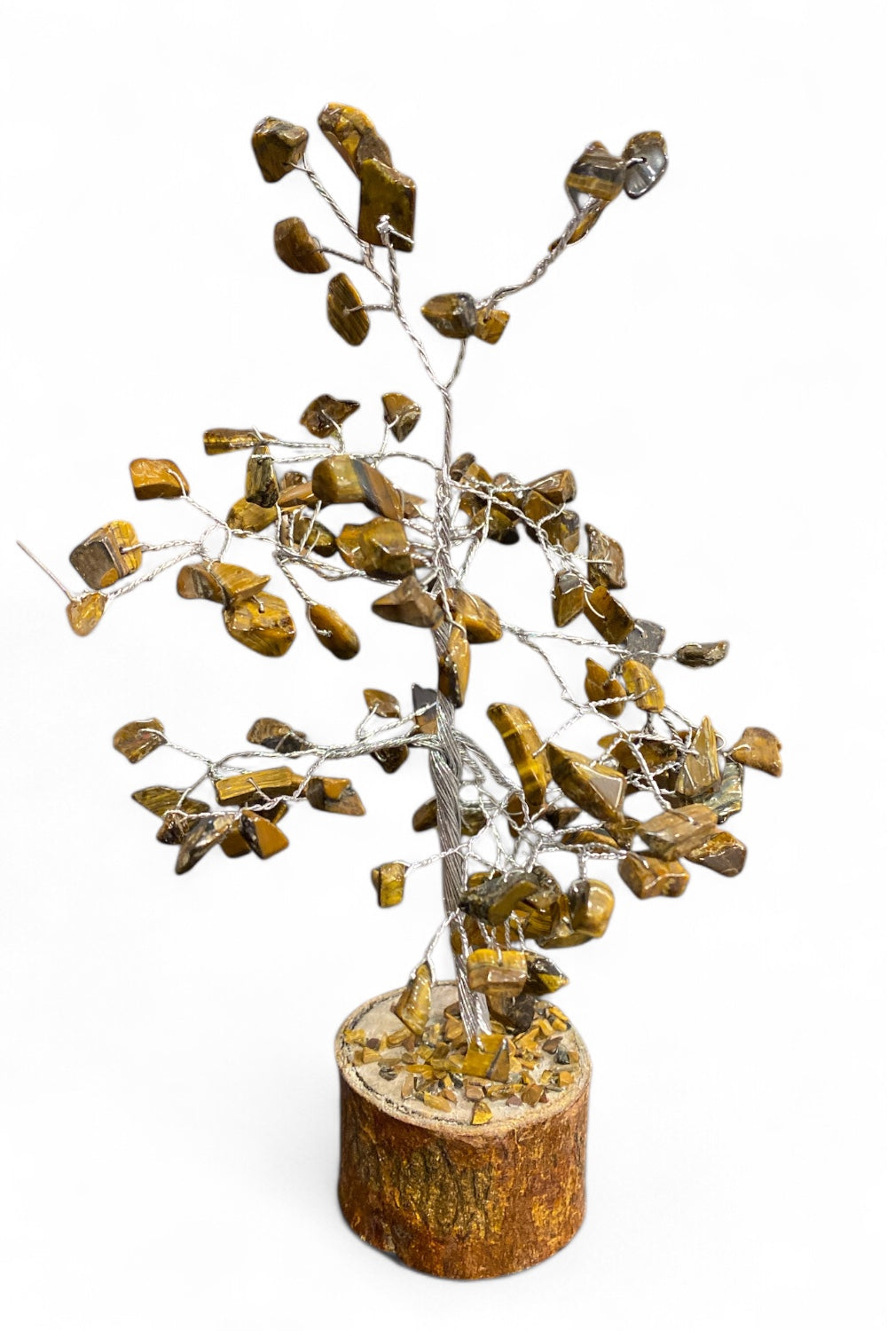 Tiger Eye Crystal Chip Tree