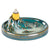 Ceramic Mountain Backflow Incense Burner - Black