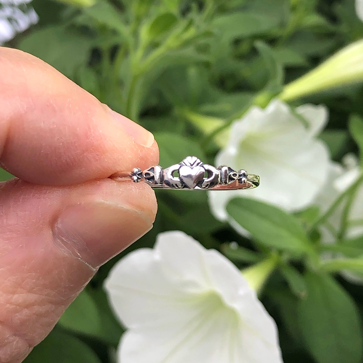 Tiny Claddagh Ring