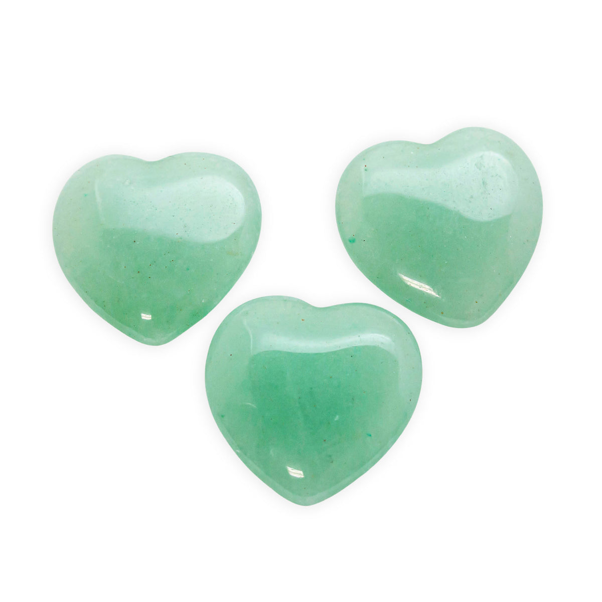 Crystal Heart Green Aventurine