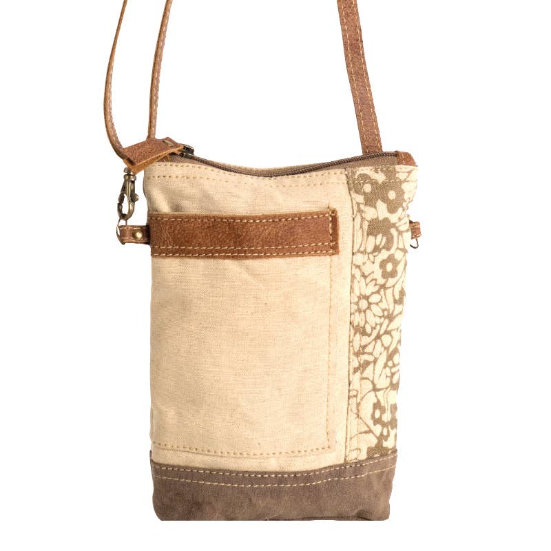 Plain Passport Bag - Crossbody Design for Women