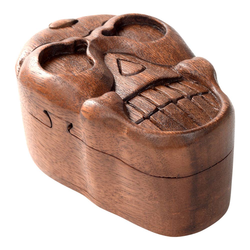 Skull Puzzle Box