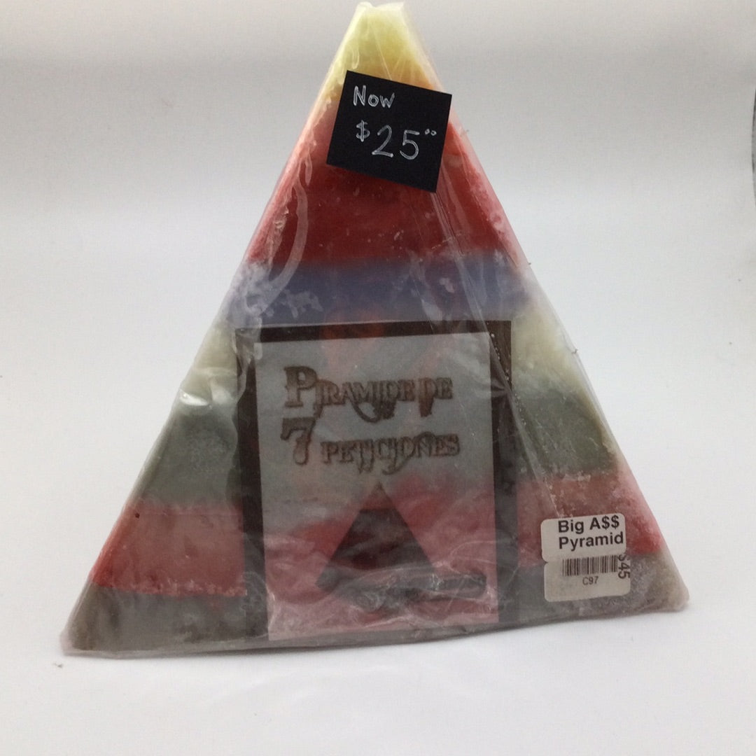 Big Ass Pyramid Candle
