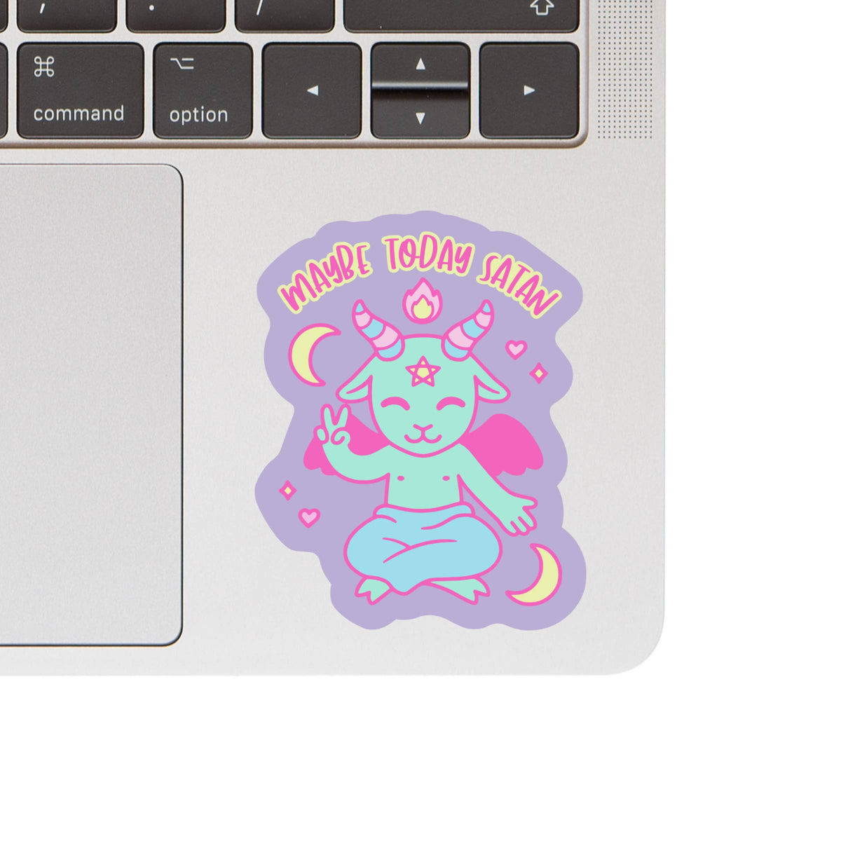 Maybe Today Satan Vinyl Sticker