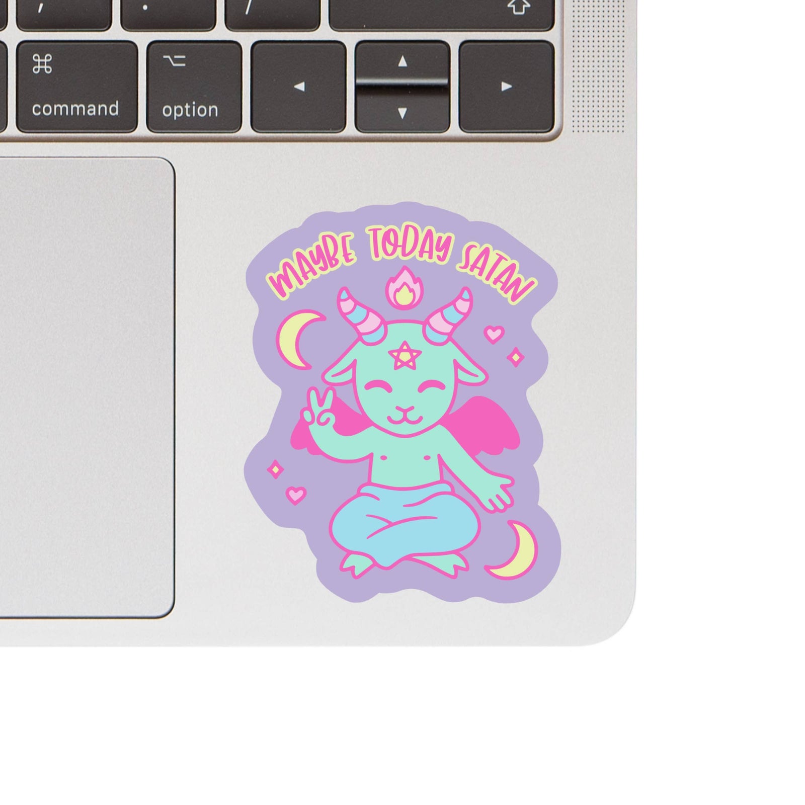 Maybe Today Satan Vinyl Sticker