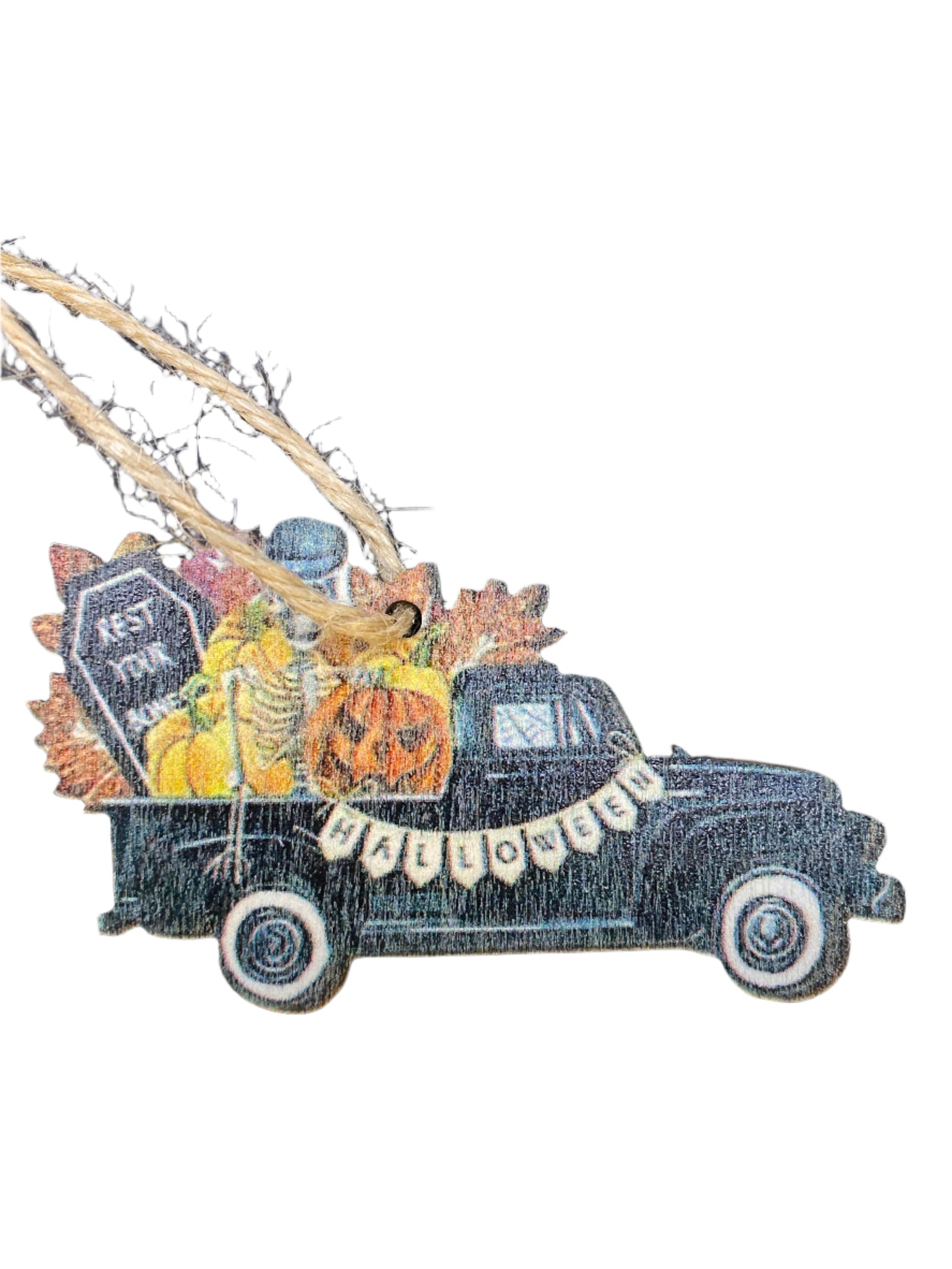 Country Gothic Wooden Ornament