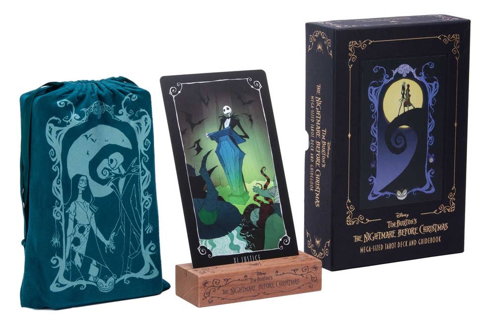 Mega-Sized Nightmare Before Christmas Tarot Deck &amp; Guide