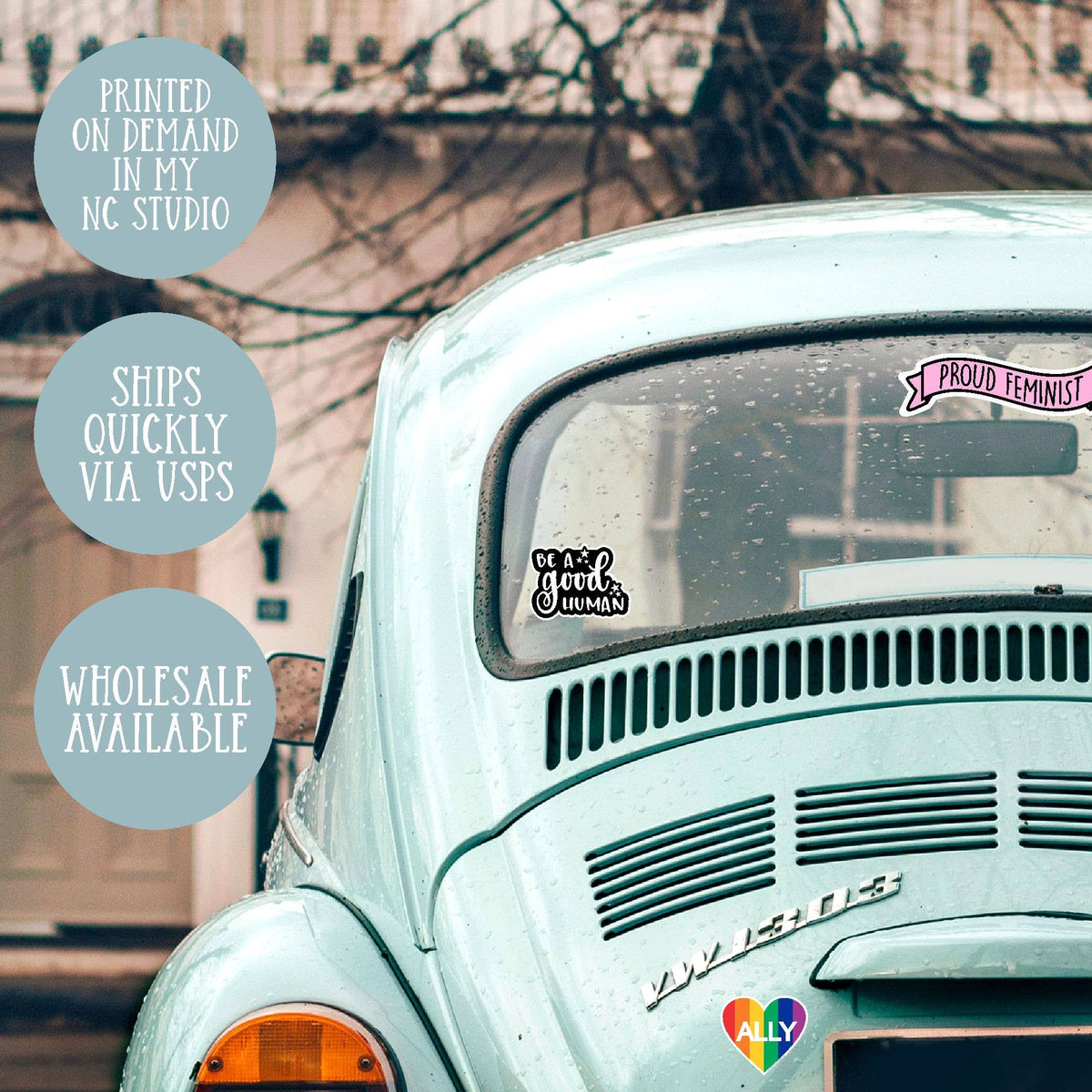 Tax the rich sticker