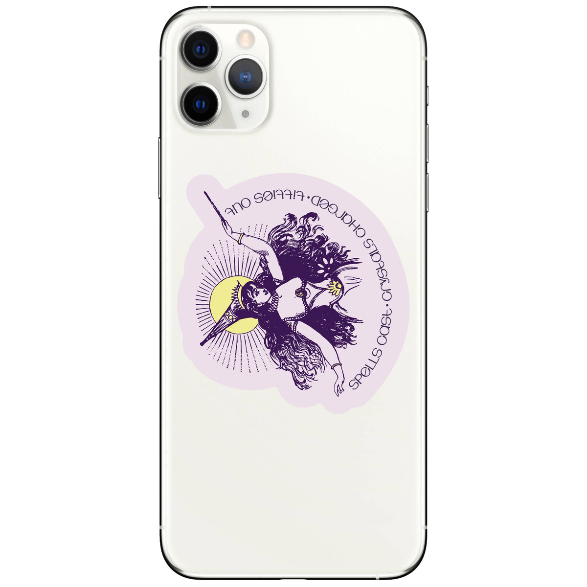 Witchy Woman Funny High Quality Vinyl Sticker