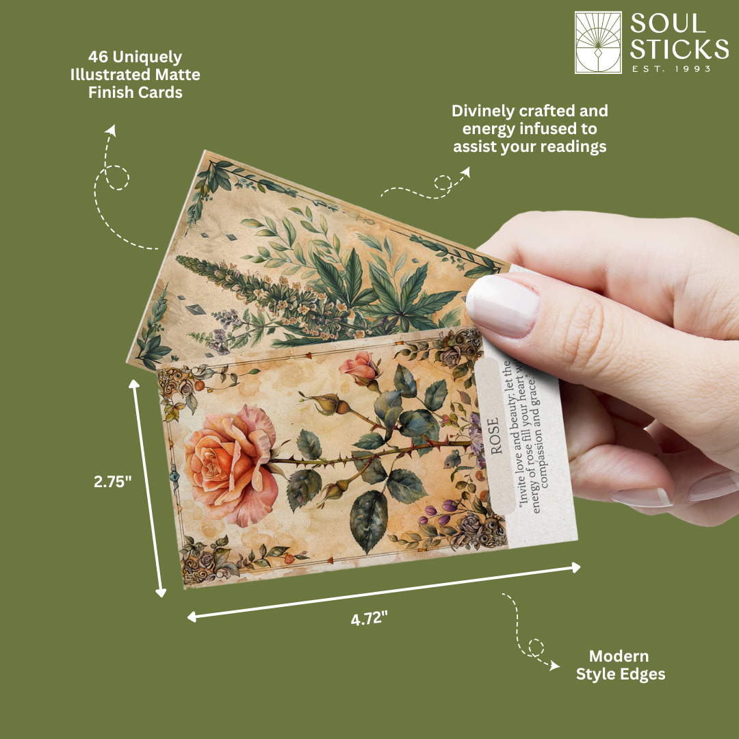 Magical Herbal Whispers Oracle Card Deck