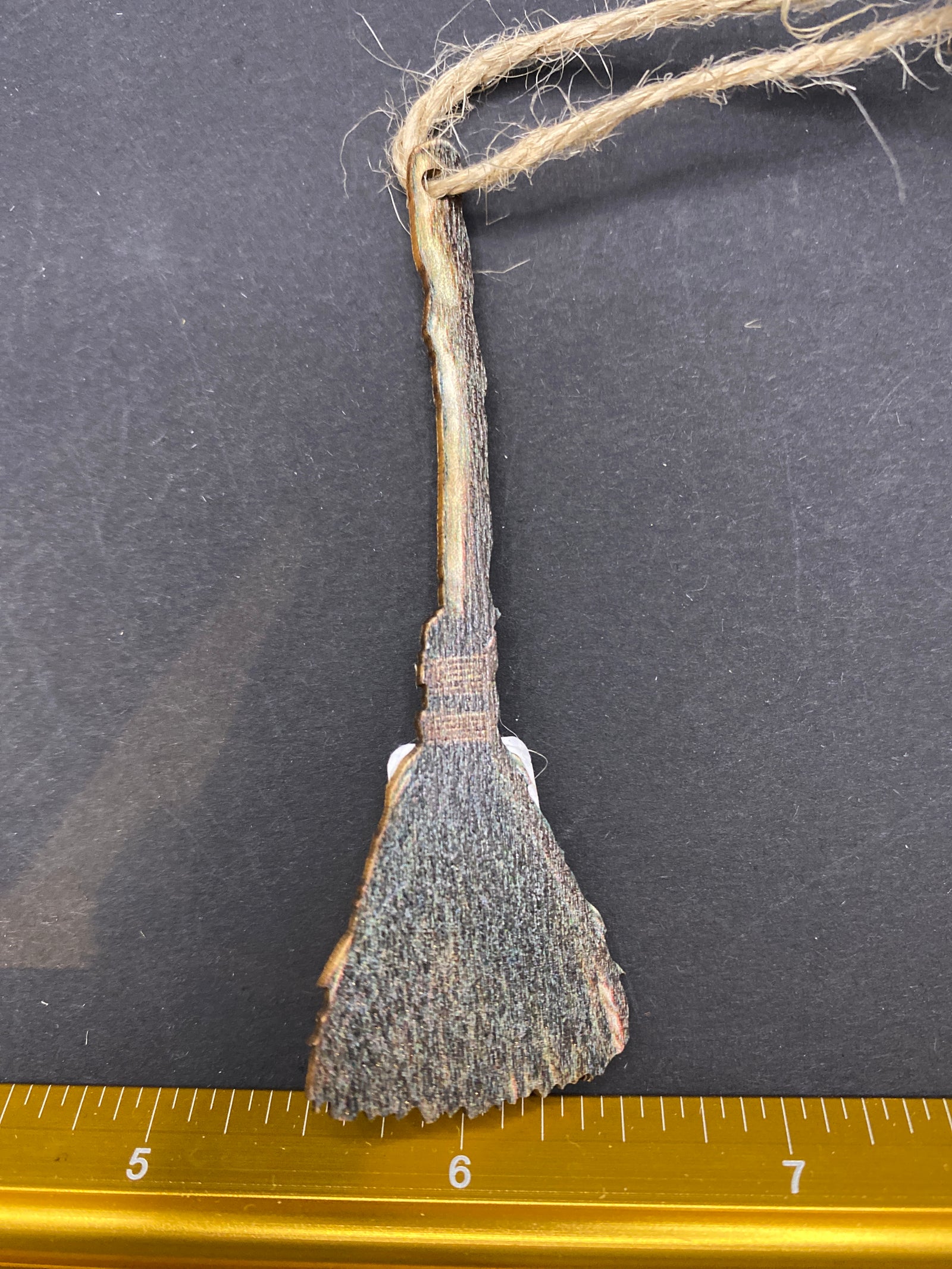 Witchy Wooden Ornament