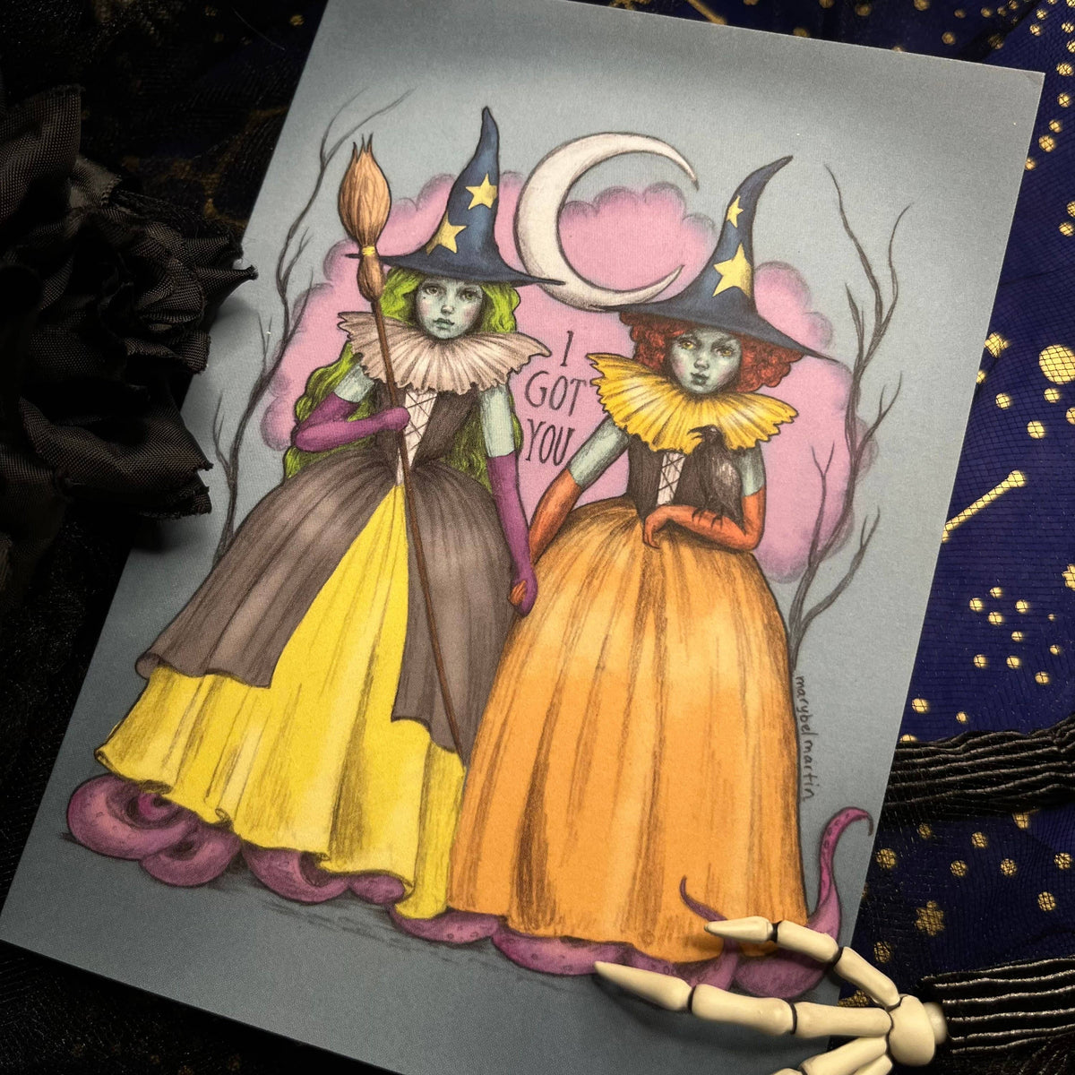 I Got You - Sea Witch - Blank Greeting Card 4.5 X 6.5 "