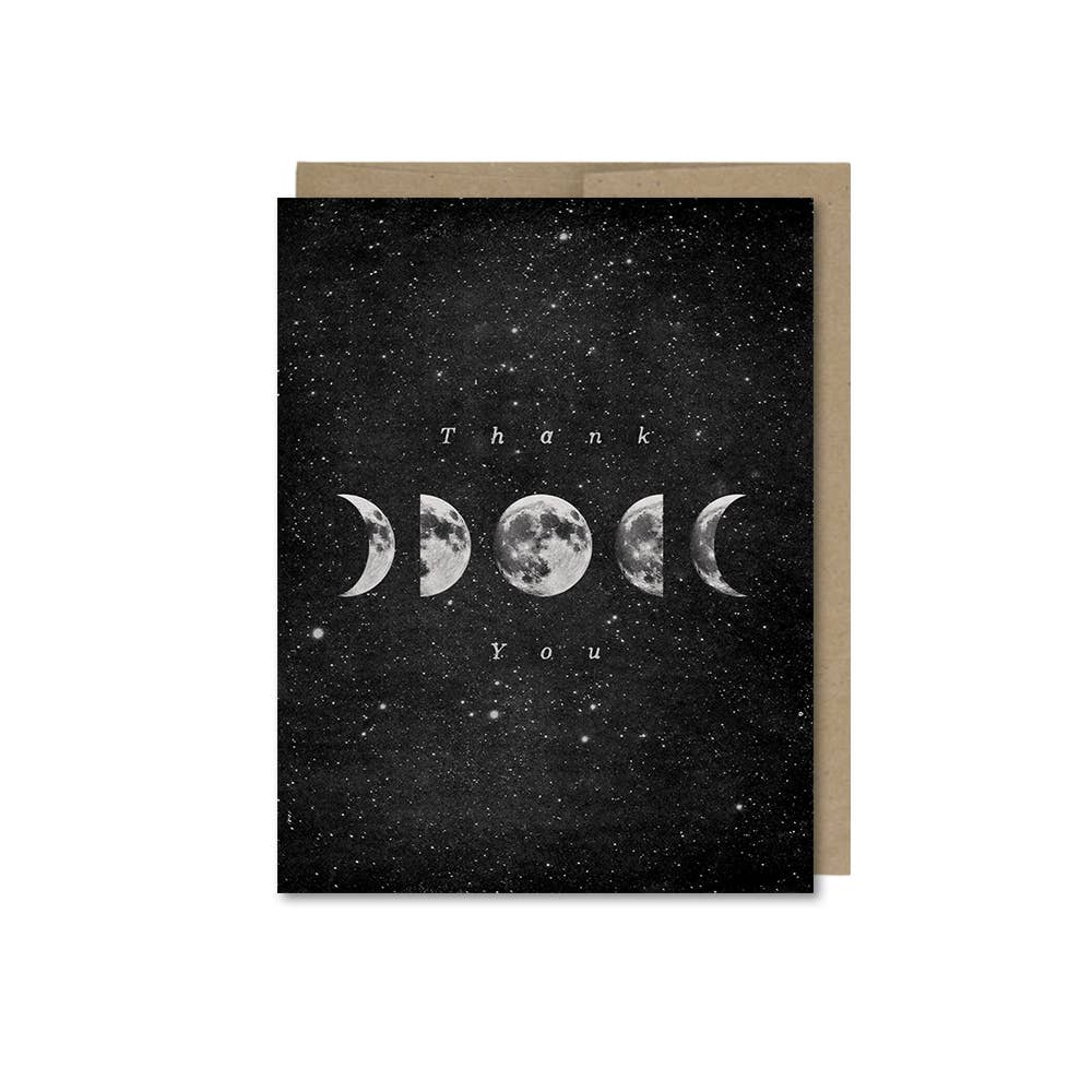 Thank You Moon Phase Card