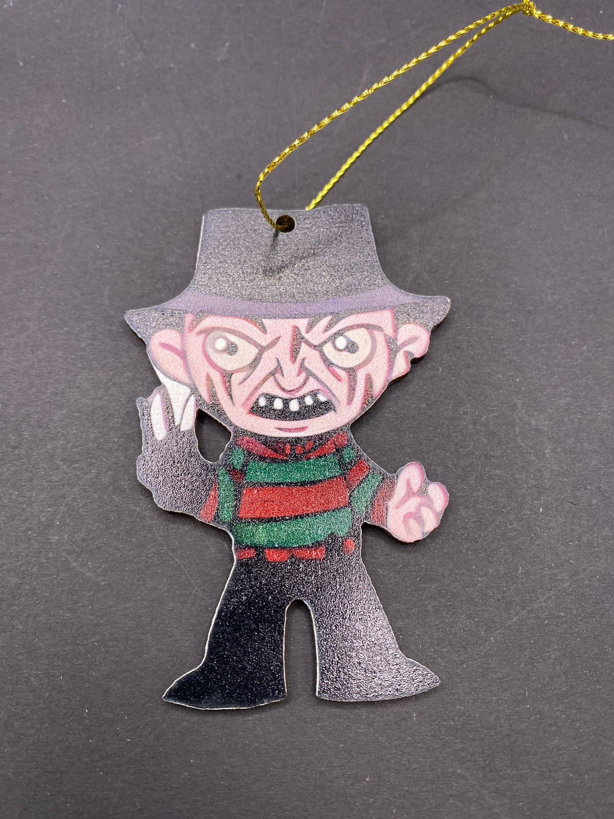 Wooden Horror Icon Ornament