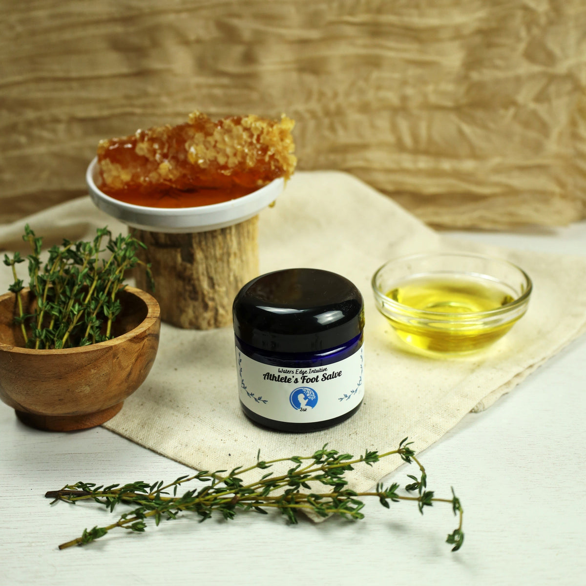 2 oz.  Athlete's Foot Salve - Waters Edge Intuitive