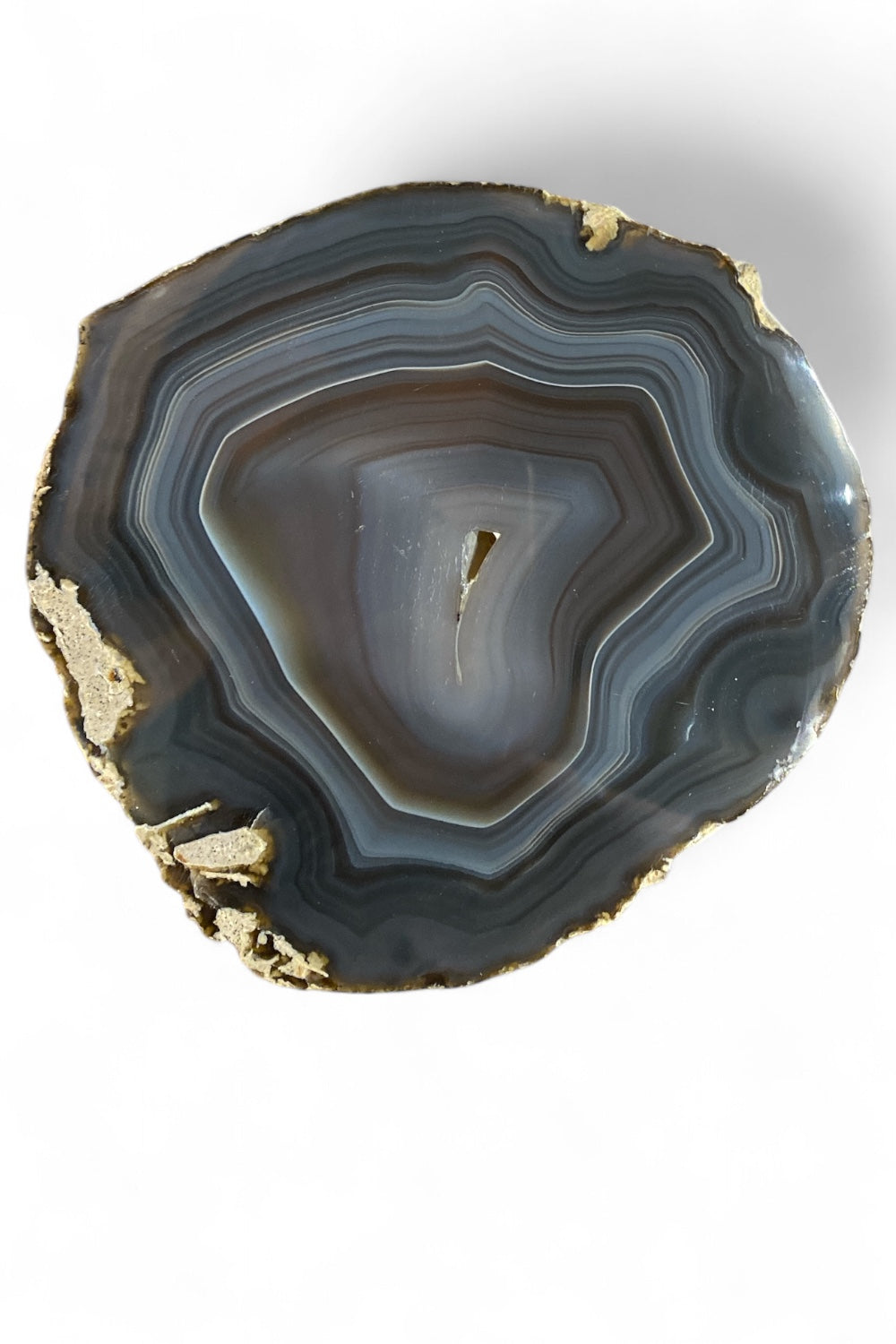 Gray Agate Slice