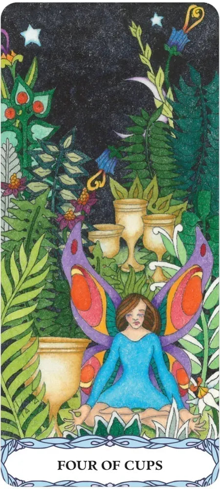 Tarot of a Moon Garden (borderless deck & book set)