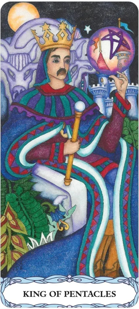 Tarot of a Moon Garden (borderless deck & book set)