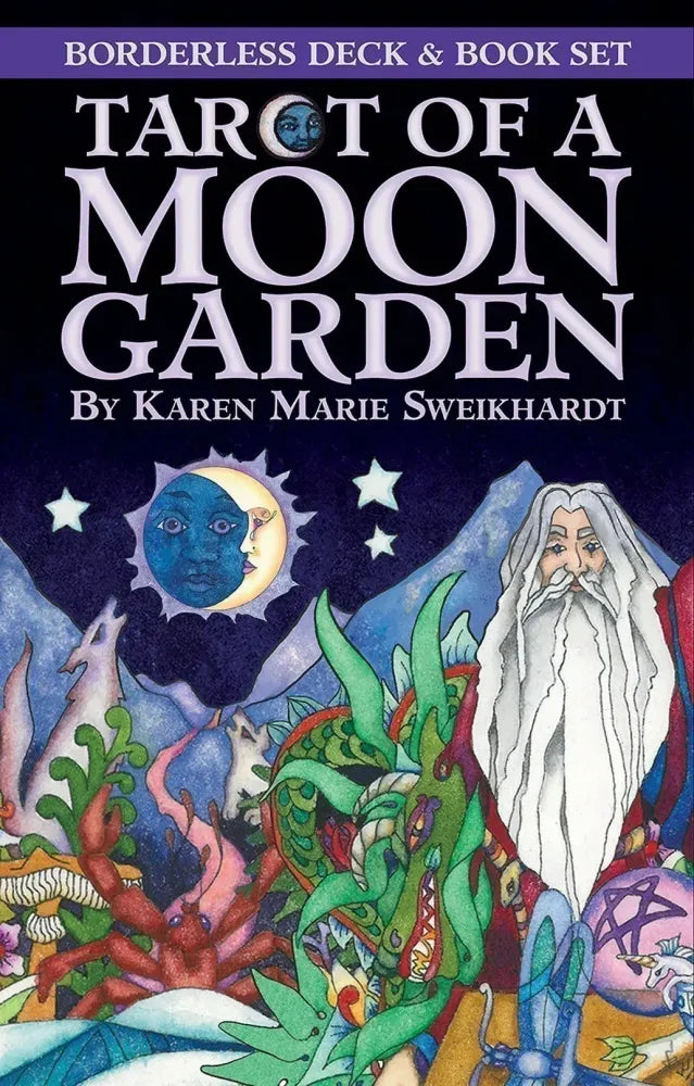Tarot of a Moon Garden (borderless deck &amp; book set)