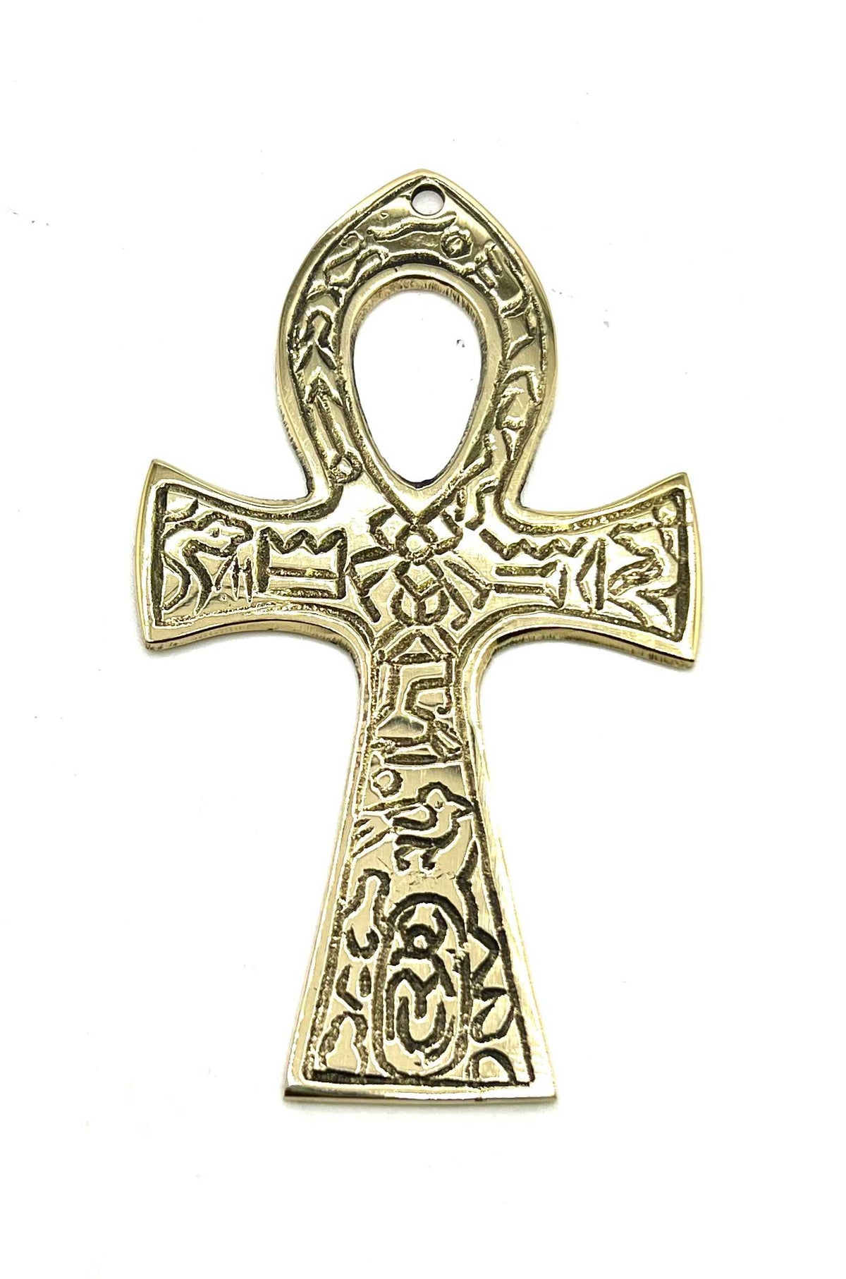 Brass Ankh 4.5"