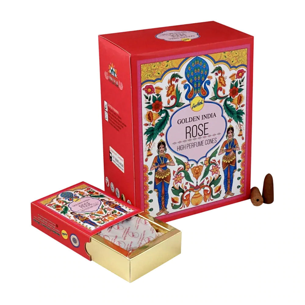 Golden India Incense Backflow Cones