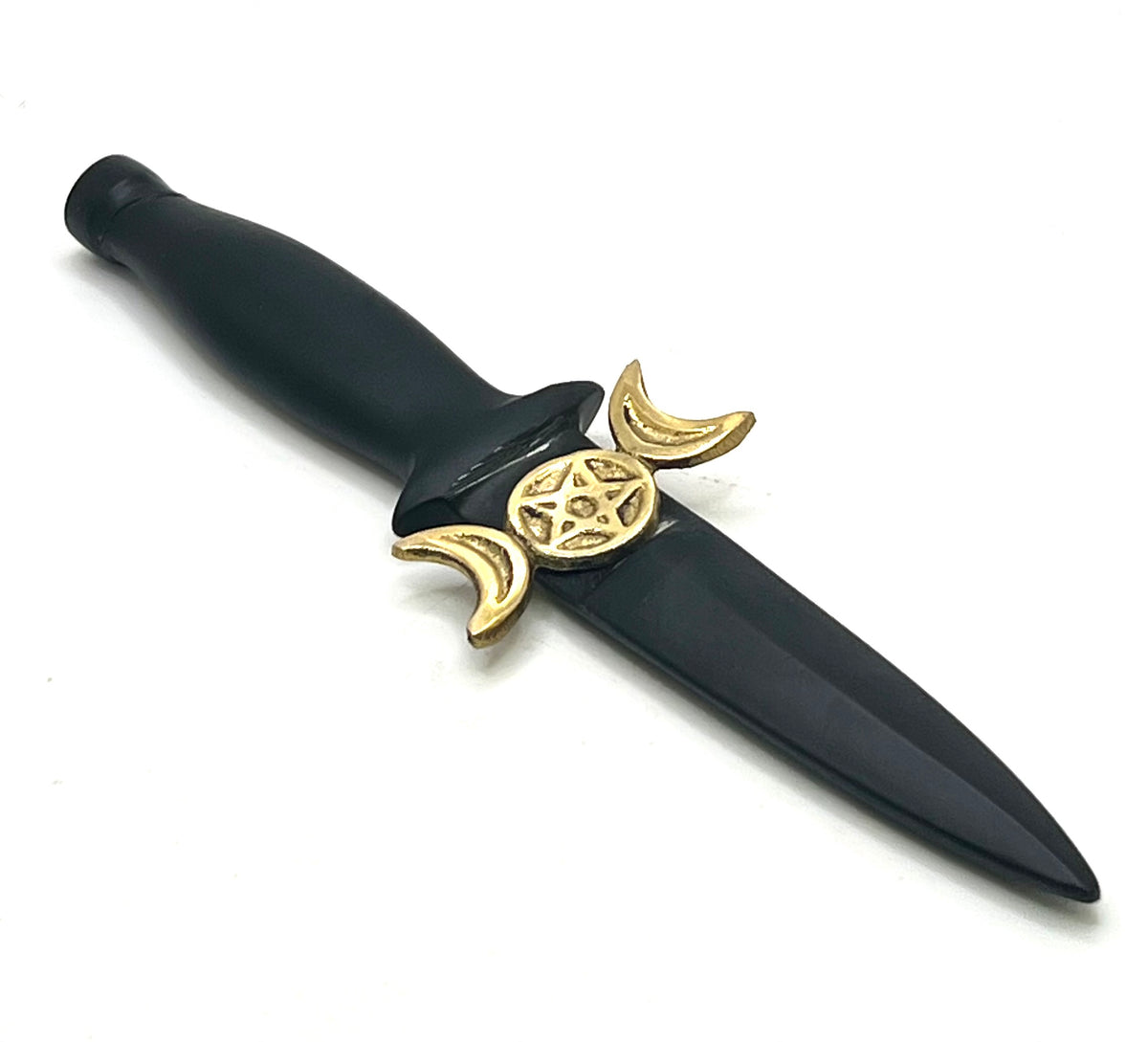 Metal Triple Moon Athame