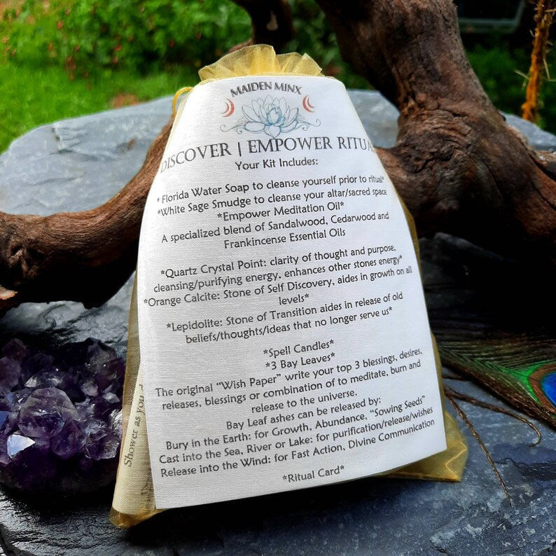 Discover - Empower Ritual Kit by Maiden Minx
