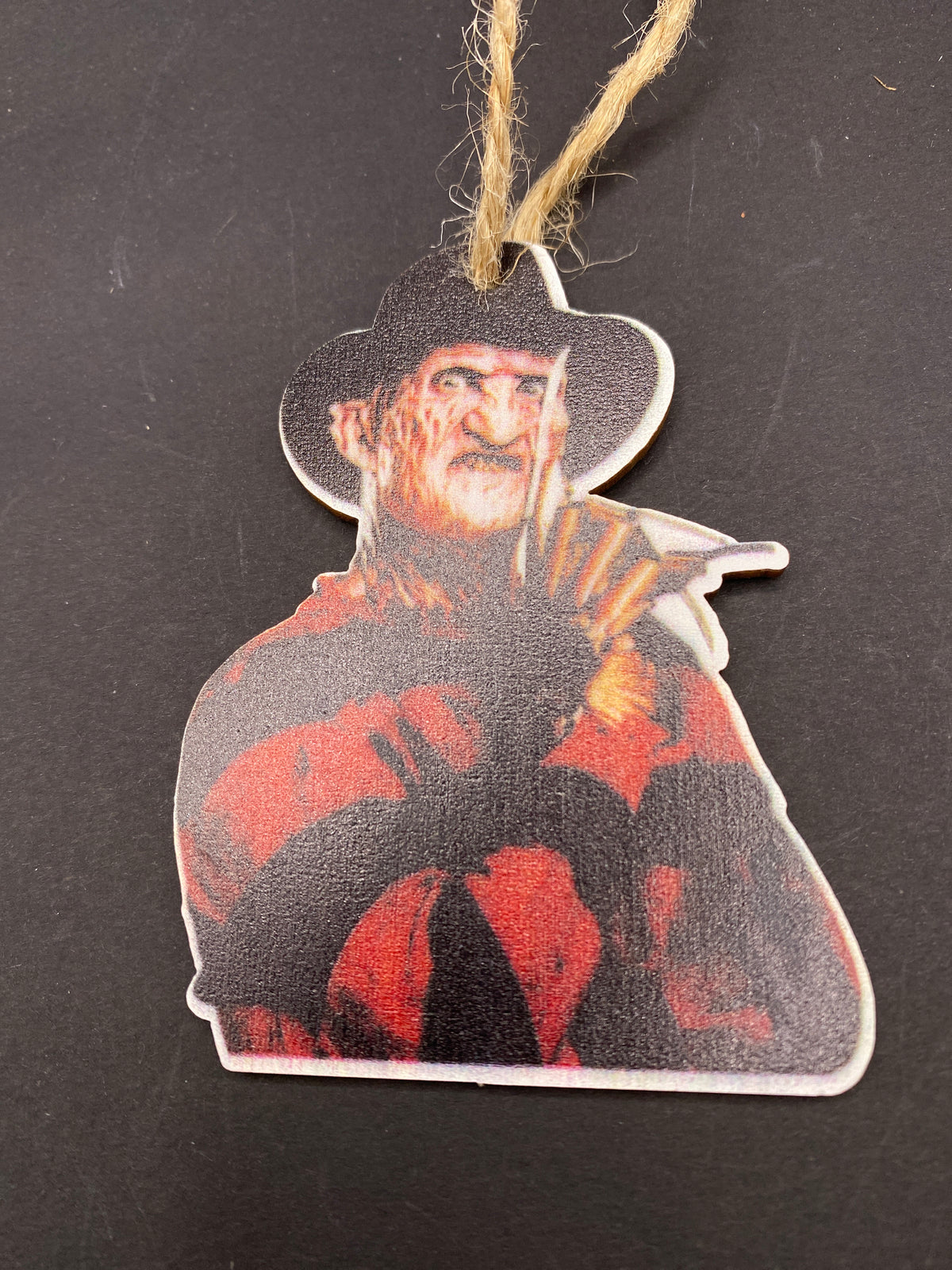 Wooden Horror Icon Ornament
