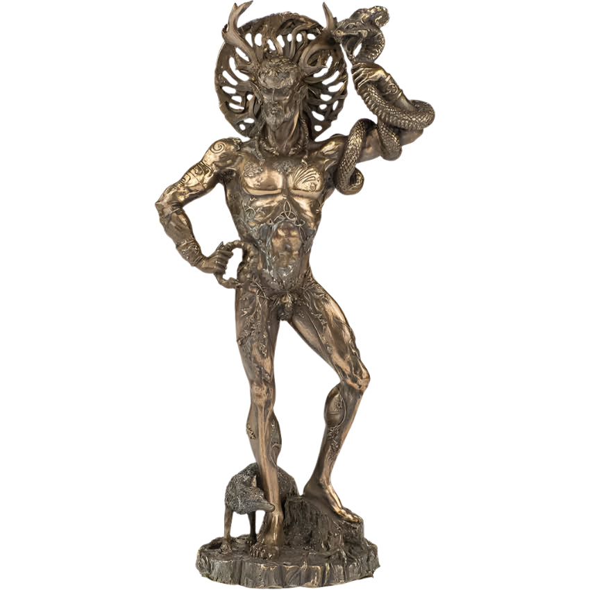 Cernunnos Standing Bronze Statue