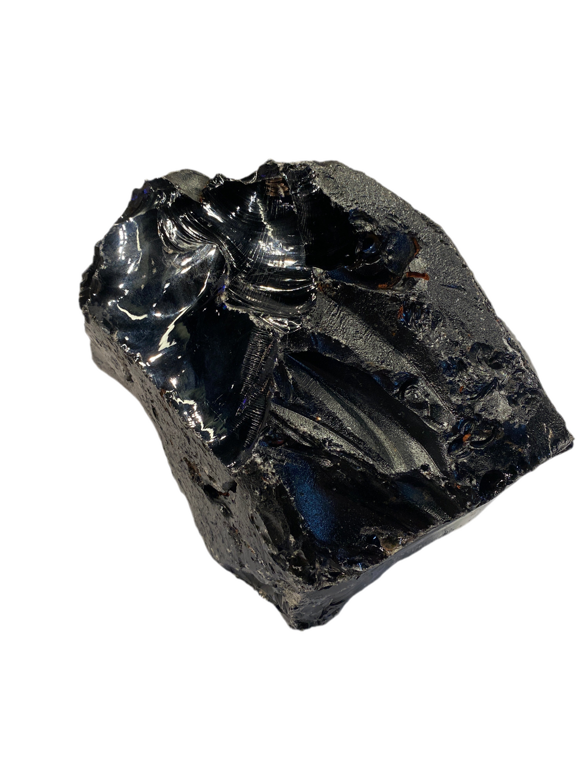 Huge Black Obsidian Rough Chonks
