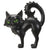 Green-Eyed Cat Statue