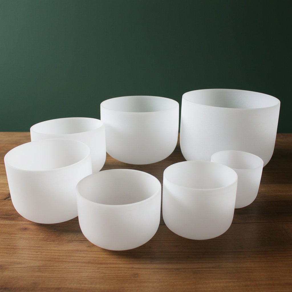 Chakra Crystal Singing Bowls