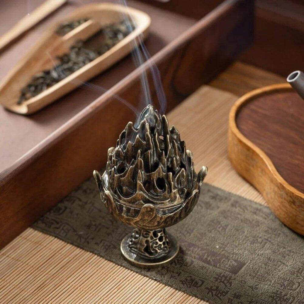 Brass Resin Burner Torch Shape