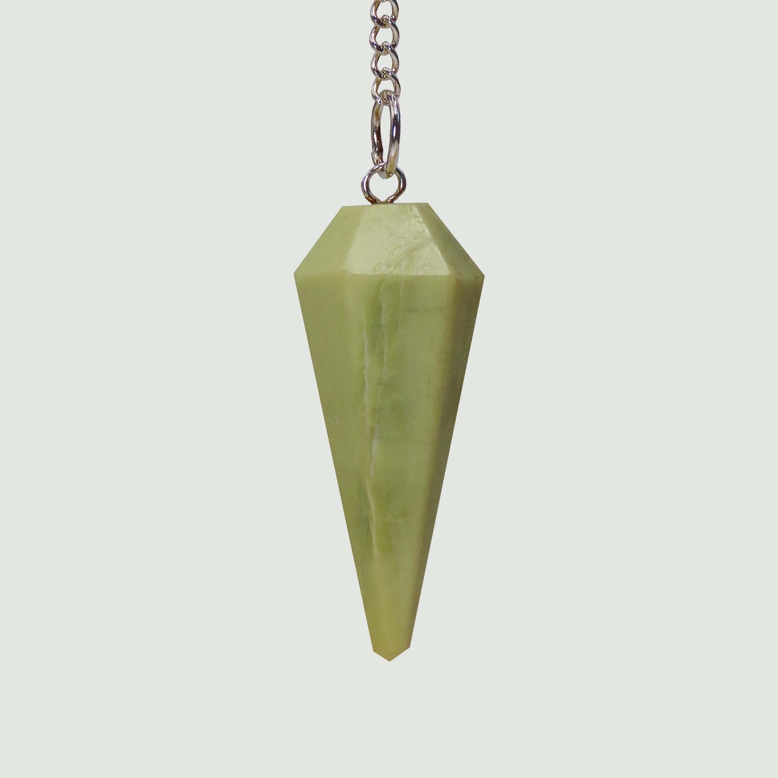 Simple Faceted Crystal Pendulums