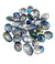 Blue Titanium Quartz Tumbled