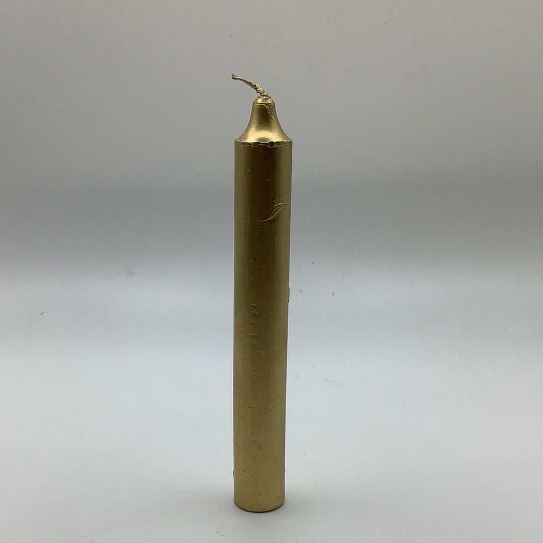 9" Metallic Taper Candles