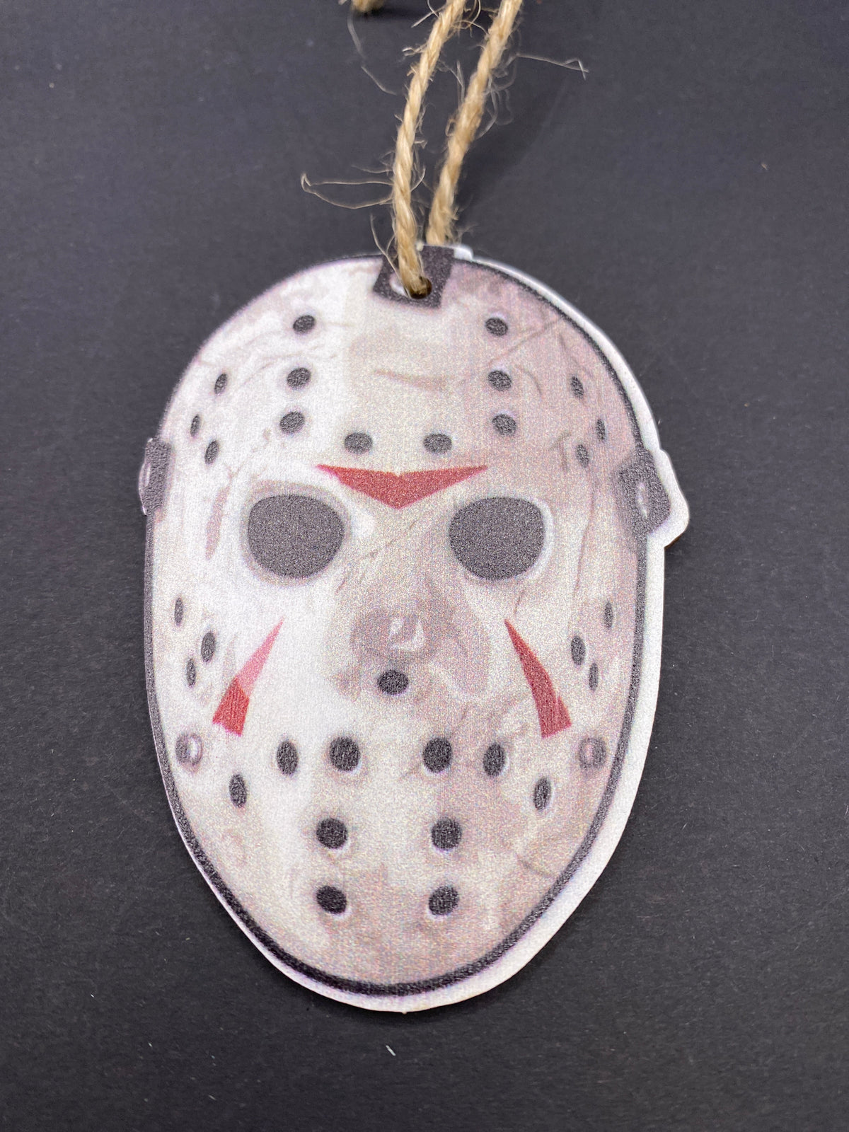 Wooden Horror Icon Ornament
