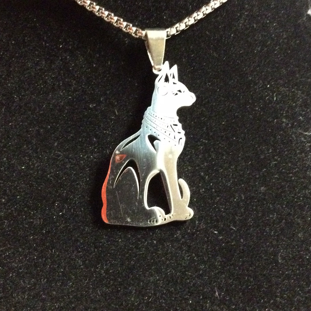 Bastet Stainless Steel Pendant