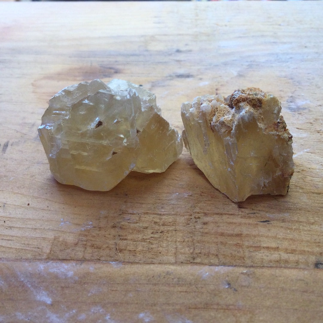Honey Calcite Rough