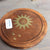 Round Wooden Incense Stick Burner