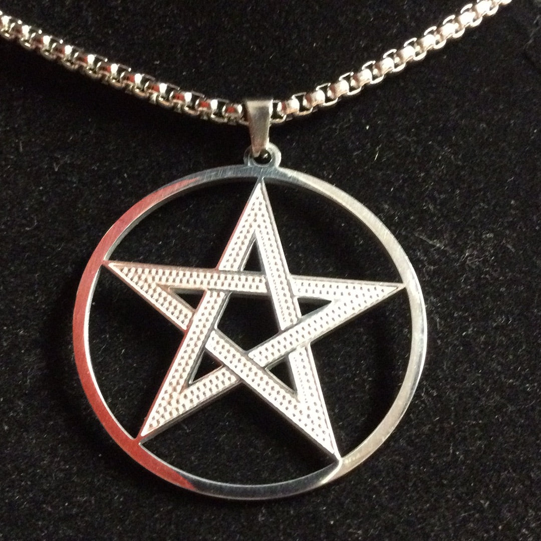 Pentacle Stainless Steel Pendant